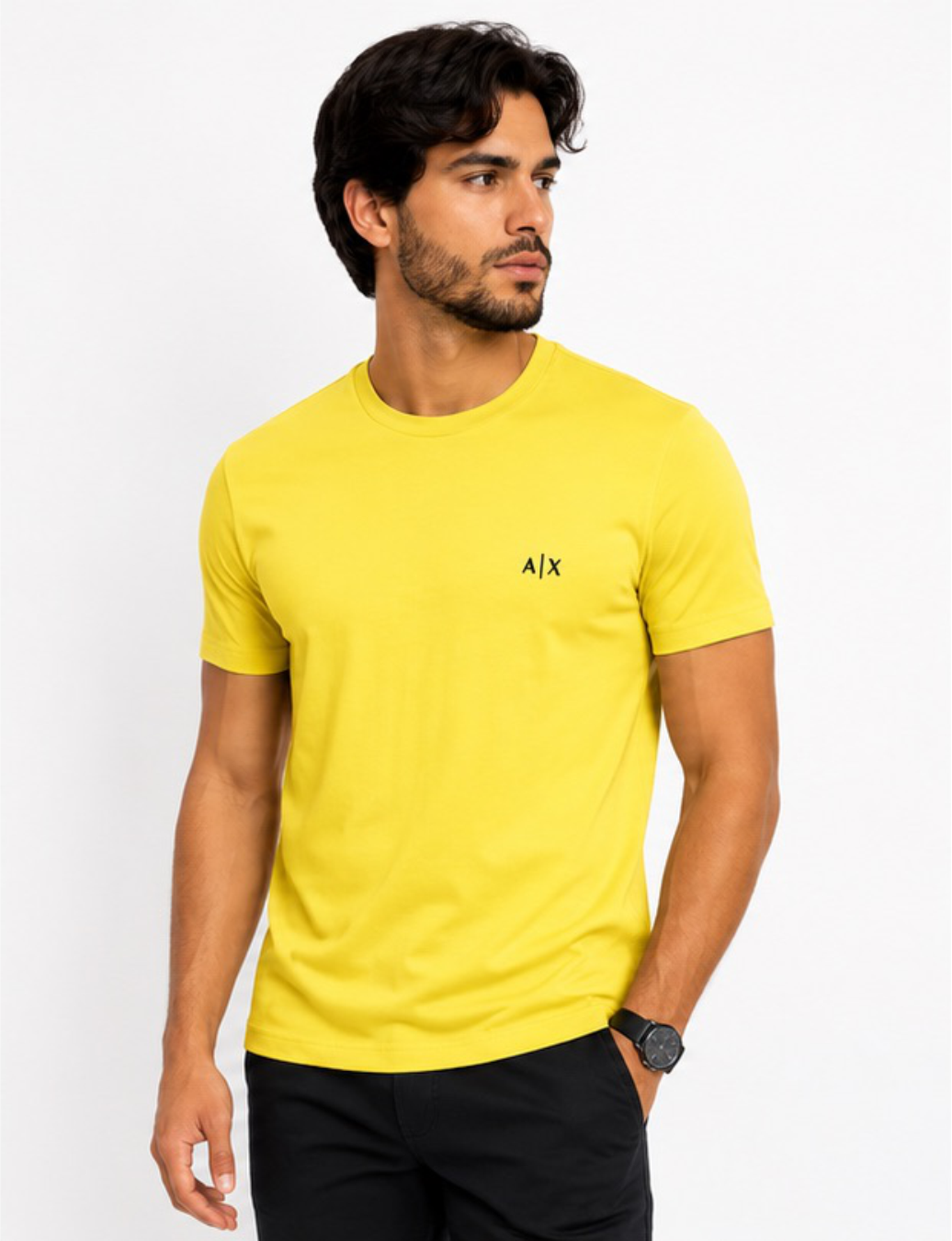 Armani Exchange Básica - Amarelo
