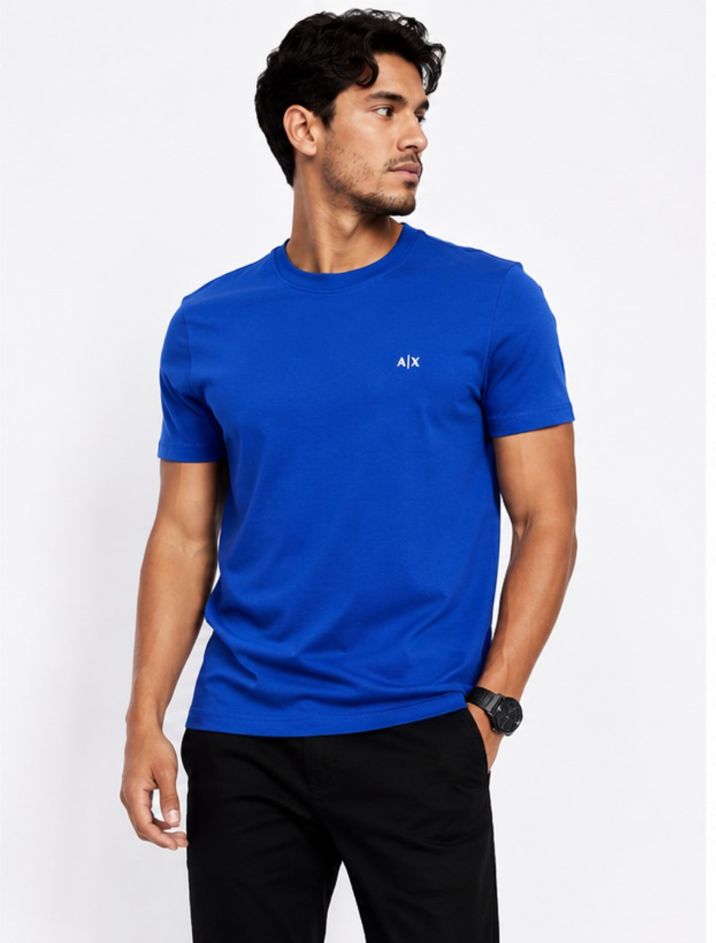Armani Exchange Básica - Azul Royal