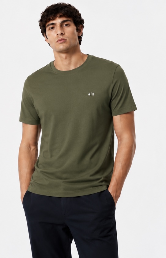 Armani Exchange Básica - Verde militar