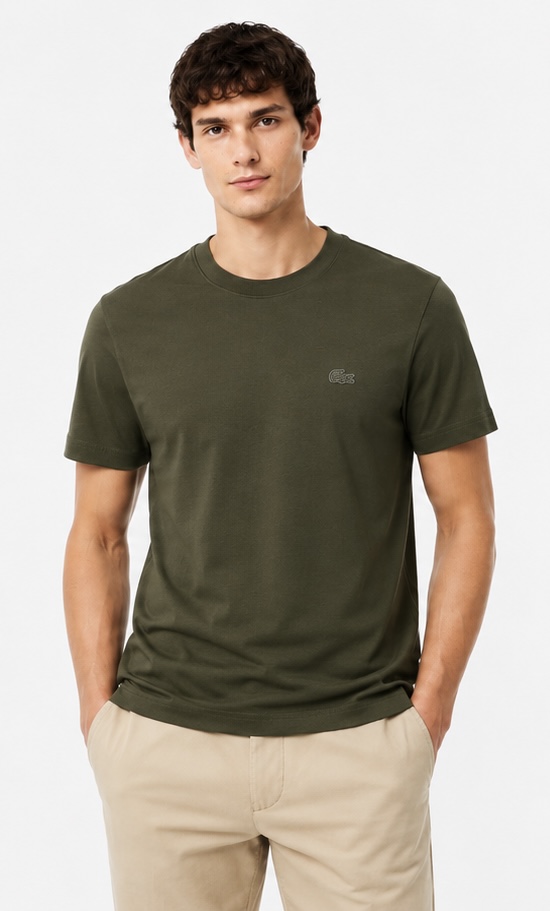 Lacoste Monocromatica Verde Militar 